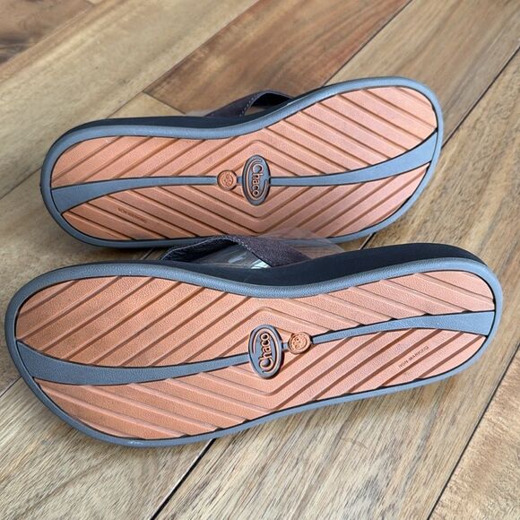 Chaco leather flip-flops - Picture 5 of 7